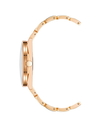 Rose Gold Analog Quartz Womens Watch One Size Women-Quartz Watches-PEROZ Accessories