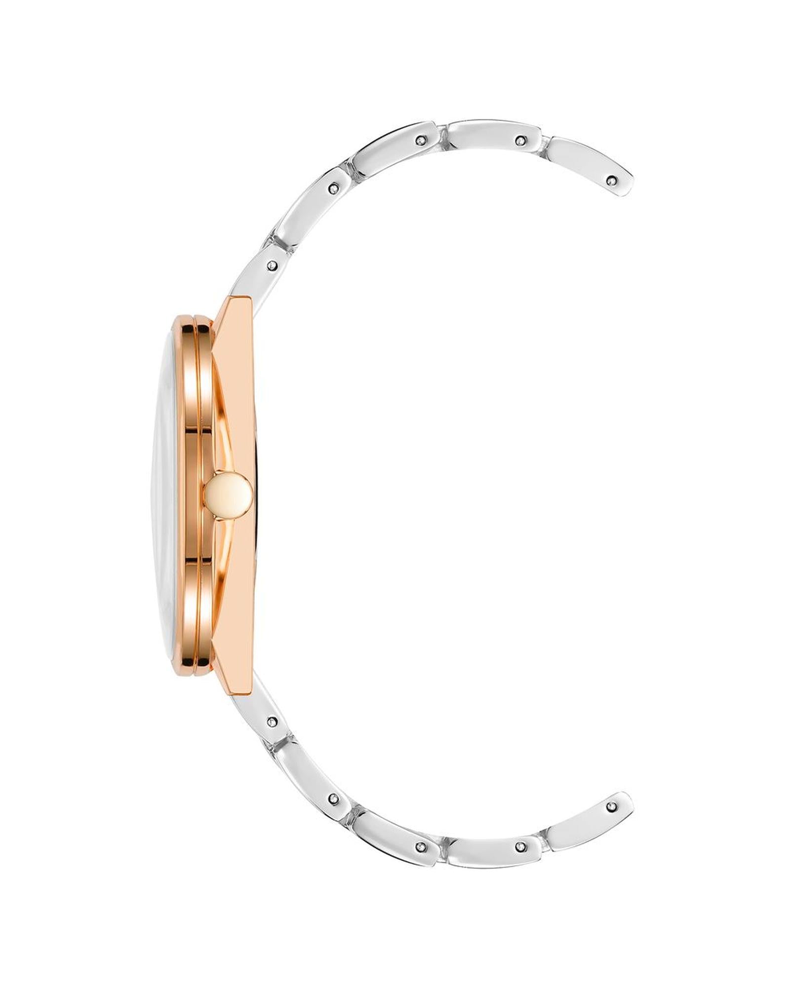 Rose Gold Metal Classic Womens Watch One Size Women-Quartz Watches-PEROZ Accessories