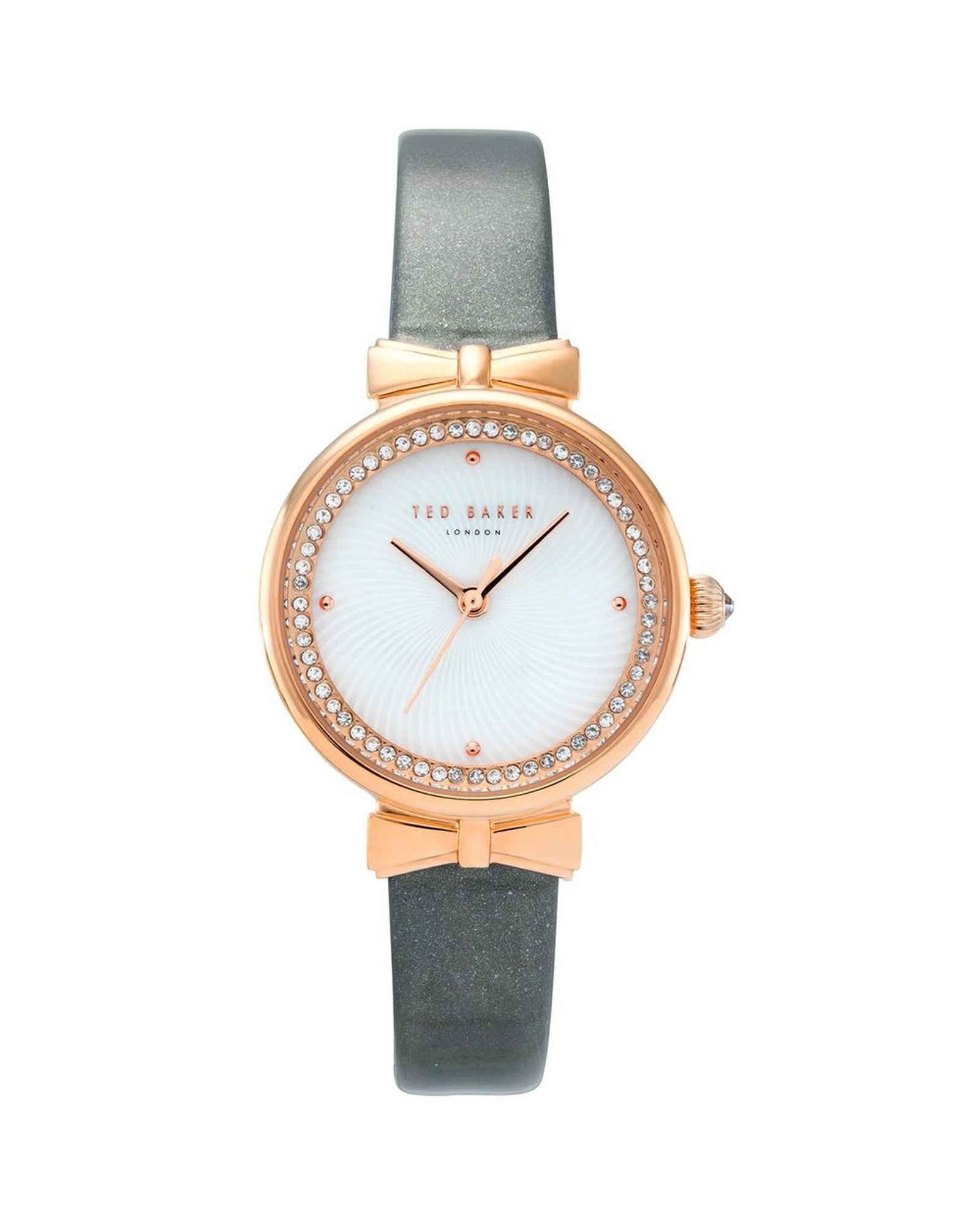 Rose Gold Analog Fashion Watch with Rhine Stone Facing One Size Women-Quartz Watches-PEROZ Accessories