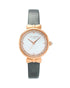 Rose Gold Analog Fashion Watch with Rhine Stone Facing One Size Women-Quartz Watches-PEROZ Accessories