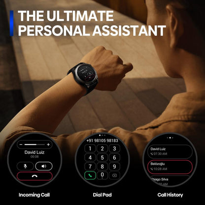 1.43 Inch Amoled Screen Sports Smart Watch Support Bluetooth Call - Black