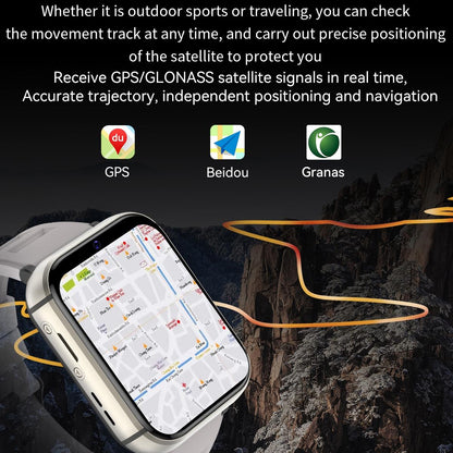 4G Smart Watch With 1.99 Inch Screen Android 9.0 4Gb+64Gb - Black