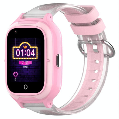 4G Kids Smart Phone Positioning Watch Ip67 Waterproof / Video / Voice Calling - Black