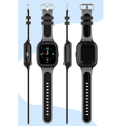 4G Kids Smart Phone Positioning Watch Ip67 Waterproof / Video / Voice Calling - Black