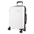 Pierre Cardin Inspired Milleni Cabin Luggage Bag Travel Carry On Suitcase 54cm (39L) - White-Home & Garden > Travel-PEROZ Accessories