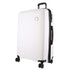 Pierre Cardin Inspired Milleni Checked Luggage Bag Travel Carry On Suitcase 75cm (124L) - White-Home & Garden > Travel-PEROZ Accessories