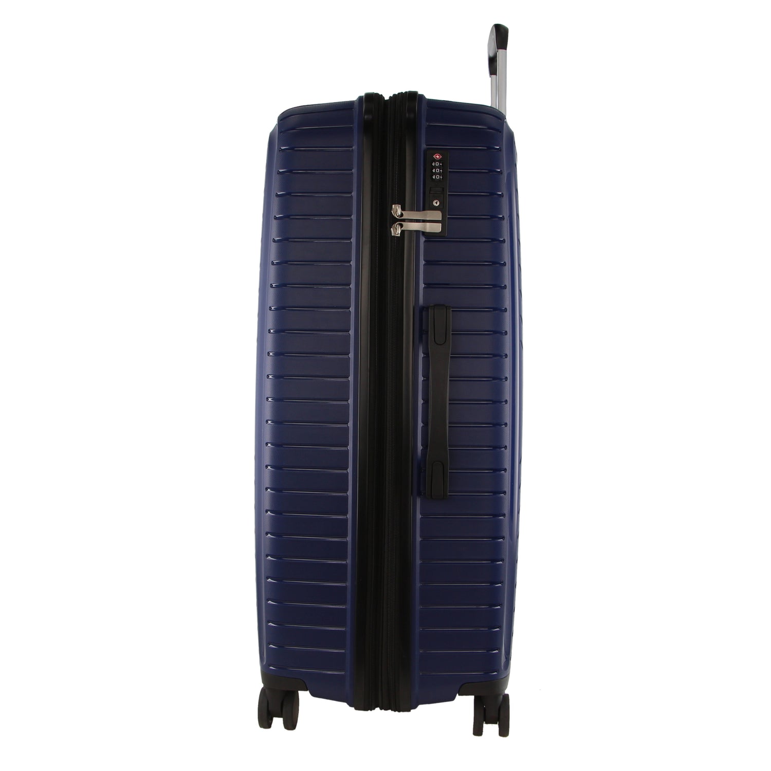 Pierre Cardin 65cm Medium Hard-Shell Suitcase Travel Luggage Bag - Navy-Home &amp; Garden &gt; Travel &gt; Suitcases-PEROZ Accessories