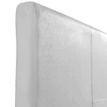 Double PU Leather Bed Frame White-Bed Frames-PEROZ Accessories