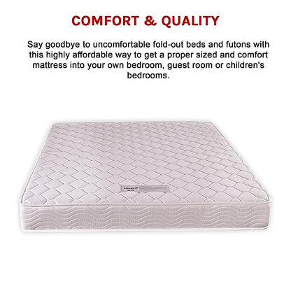PALERMO Double Bed Mattress-Furniture > Mattresses-PEROZ Accessories
