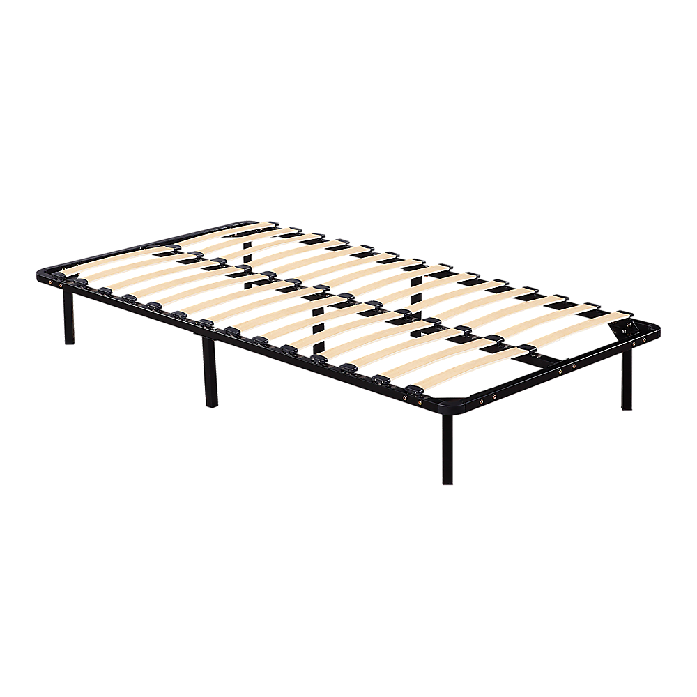 King Single Metal Bed Frame - Bedroom Furniture-Furniture > Bedroom > Beds &amp; Bed Frames-PEROZ Accessories