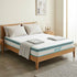 Queen 20cm Hybrid Mattress – Memory Foam and Innerspring Support-Furniture > Mattresses-PEROZ Accessories