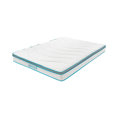 Queen 20cm Hybrid Mattress – Memory Foam and Innerspring Support-Furniture > Mattresses-PEROZ Accessories