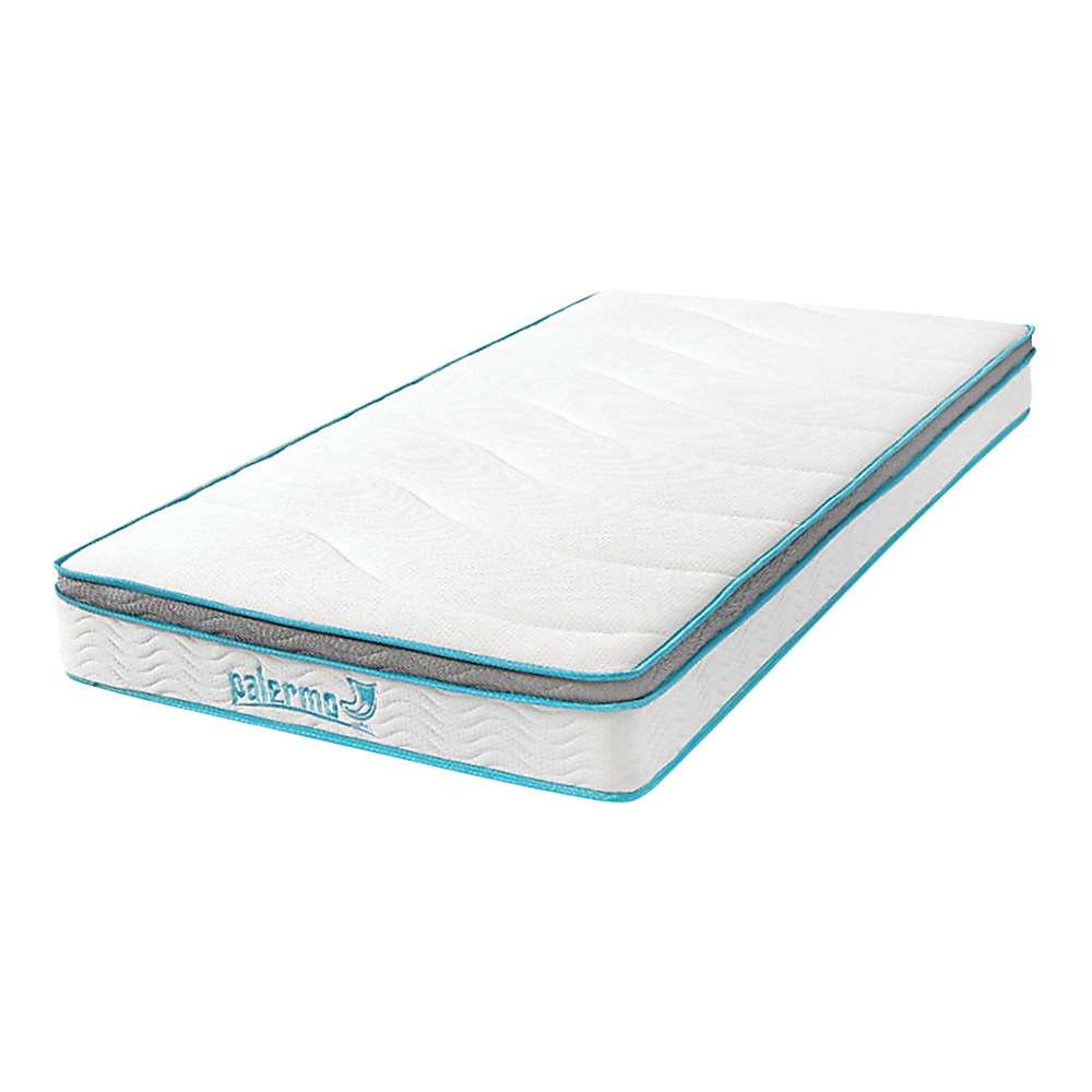 Palermo King Single 20cm Memory Foam and Innerspring Hybrid Mattress-Furniture &gt; Mattresses-PEROZ Accessories