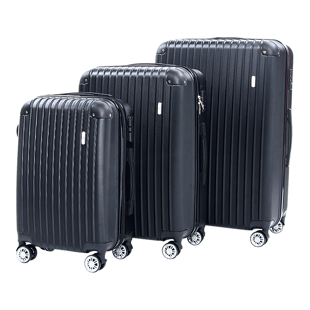 Delegate Suitcases Luggage Set 20" 24" 28"Carry On Trolley TSA Travel Bag-Luggage-PEROZ Accessories