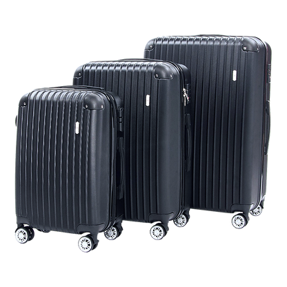Delegate Suitcases Luggage Set 20" 24" 28"Carry On Trolley TSA Travel Bag-Luggage-PEROZ Accessories