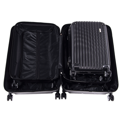 Delegate Suitcases Luggage Set 20" 24" 28"Carry On Trolley TSA Travel Bag-Luggage-PEROZ Accessories