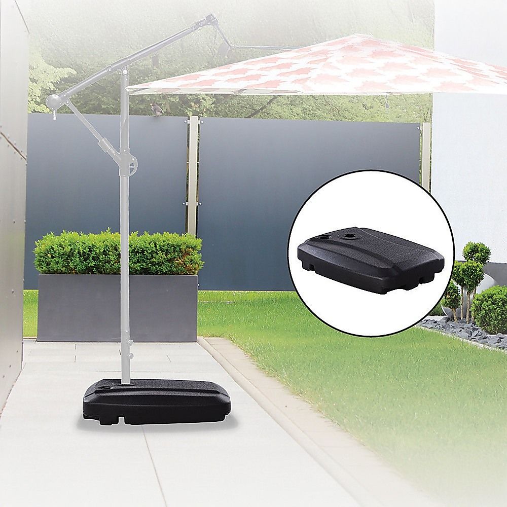 60x80cm Outdoor Umbrella Stand Base Sand/ Water Pod Round Portable Grip-Outdoor Umbrellas-PEROZ Accessories