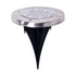 12x Solar Powered LED Buried Inground Recessed Light Garden Outdoor Deck Path-Home & Garden > Garden Lights-PEROZ Accessories