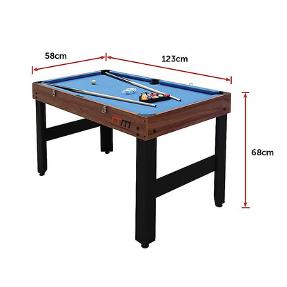 4FT 3-in-1 Games Foosball Soccer Hockey Pool Table-Gift &amp; Novelty > Games > Activity Games-PEROZ Accessories