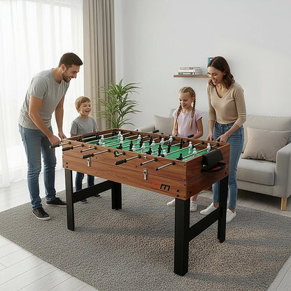 4FT 3-in-1 Games Foosball Soccer Hockey Pool Table-Gift &amp; Novelty > Games > Activity Games-PEROZ Accessories