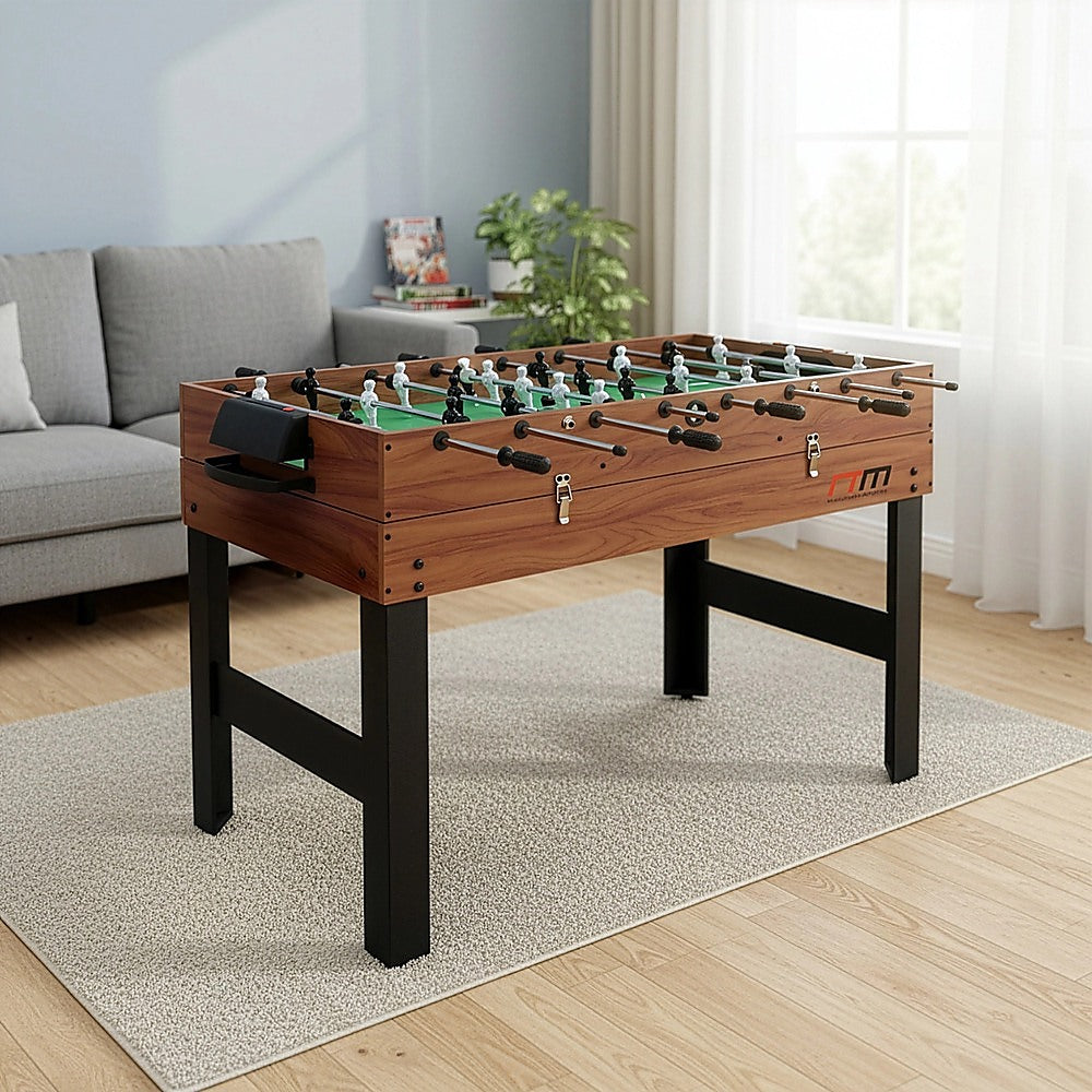 4FT 3-in-1 Games Foosball Soccer Hockey Pool Table-Gift &amp; Novelty > Games > Activity Games-PEROZ Accessories