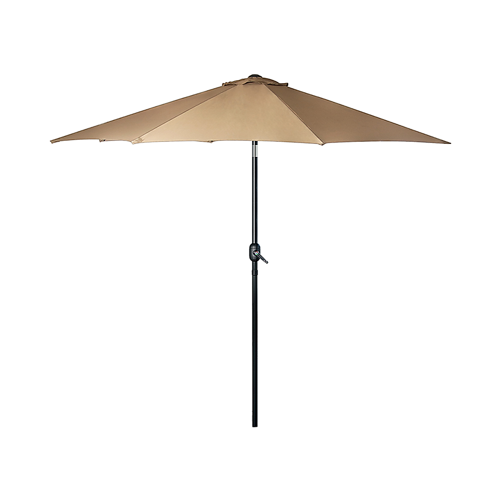 9FT Patio Umbrella Outdoor Garden Table Umbrella with 8 Sturdy Ribs-Outdoor Umbrellas-PEROZ Accessories
