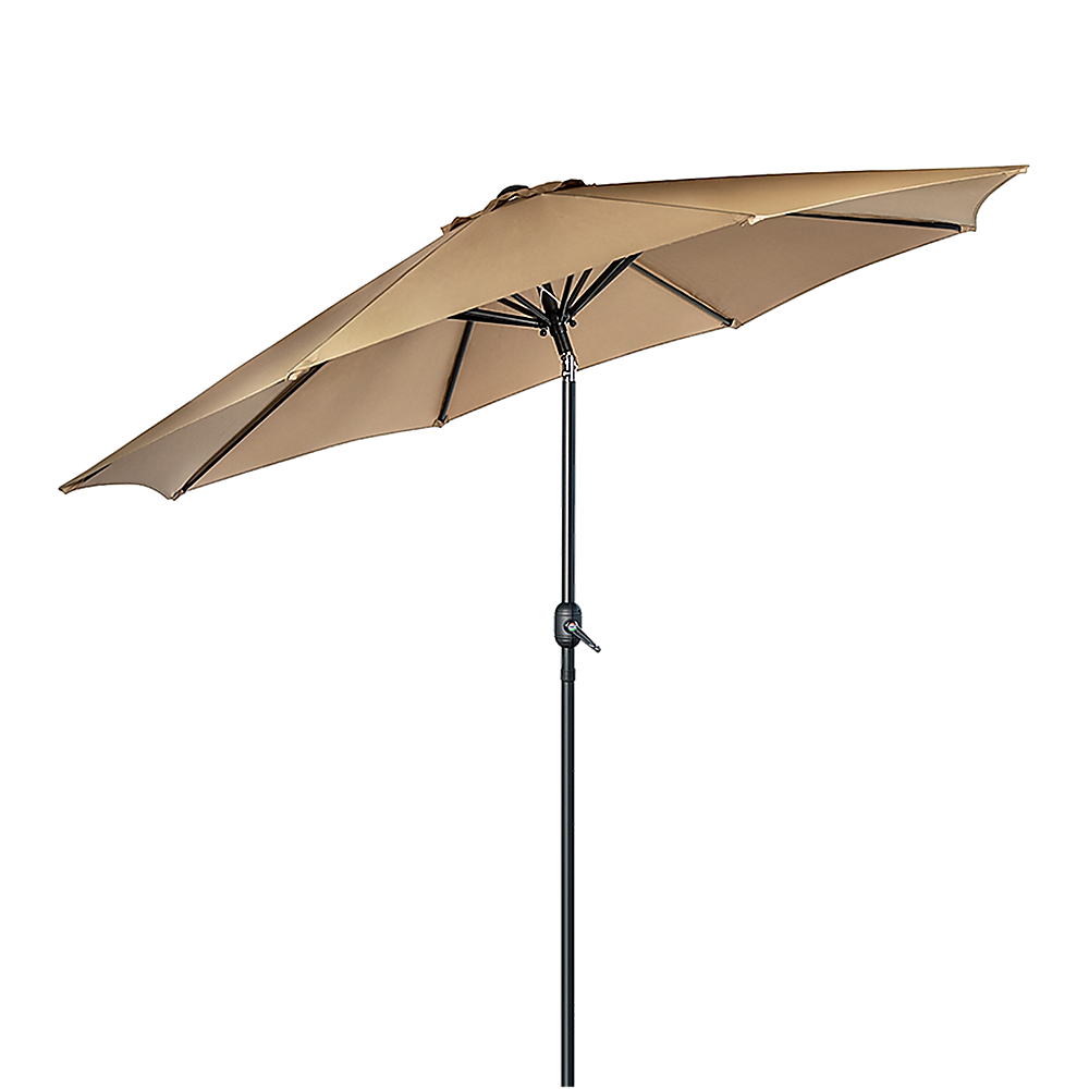 9FT Patio Umbrella Outdoor Garden Table Umbrella with 8 Sturdy Ribs-Home &amp; Garden &gt; Shading &gt; Umbrellas &amp; Sunshades-PEROZ Accessories