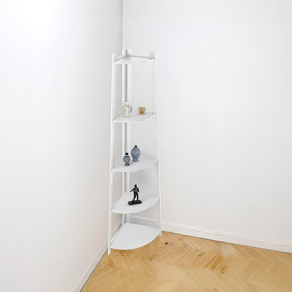 Corner Ladder Shelf Bookcase Display Storage Unit-Bookcases &amp; Shelves-PEROZ Accessories