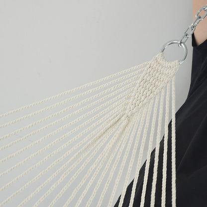 4m Traditional Cotton Rope Hammock with Hanging Hardware-Hammock-PEROZ Accessories