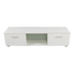 TV Cabinet Entertainment Unit Stand High Gloss Storage Shelf 140cm White-Entertainment Unit-PEROZ Accessories
