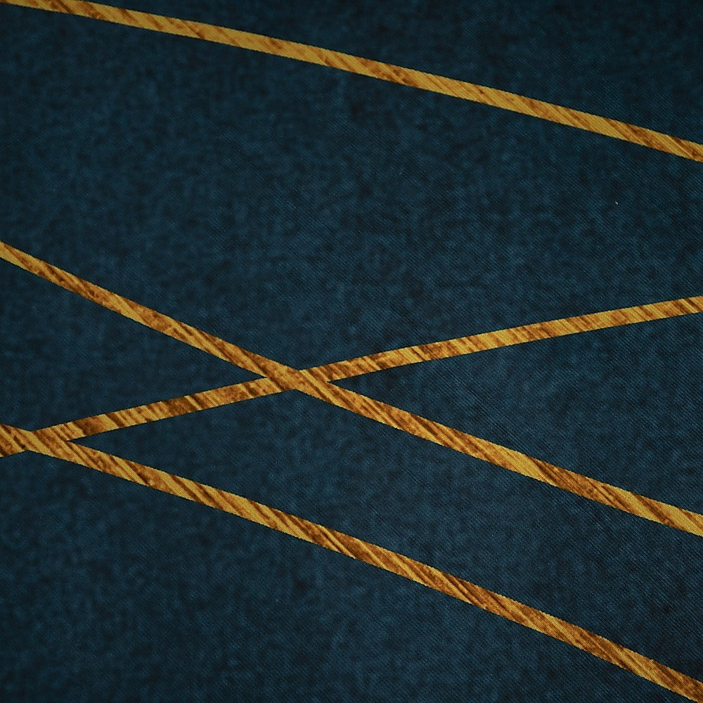 200x300cm Large Floor Teal Blue Rug – Modern Area Carpet for Bedroom, Living Room, Lounge or Home Décor Mat-Furniture &gt; Office-PEROZ Accessories