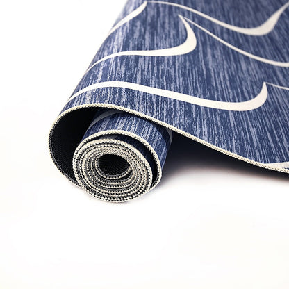 200x300cm Large Floor Blue Wave Lines Rug – Modern Area Carpet for Bedroom, Living Room, Lounge or Home Décor Mat-Furniture &gt; Office-PEROZ Accessories