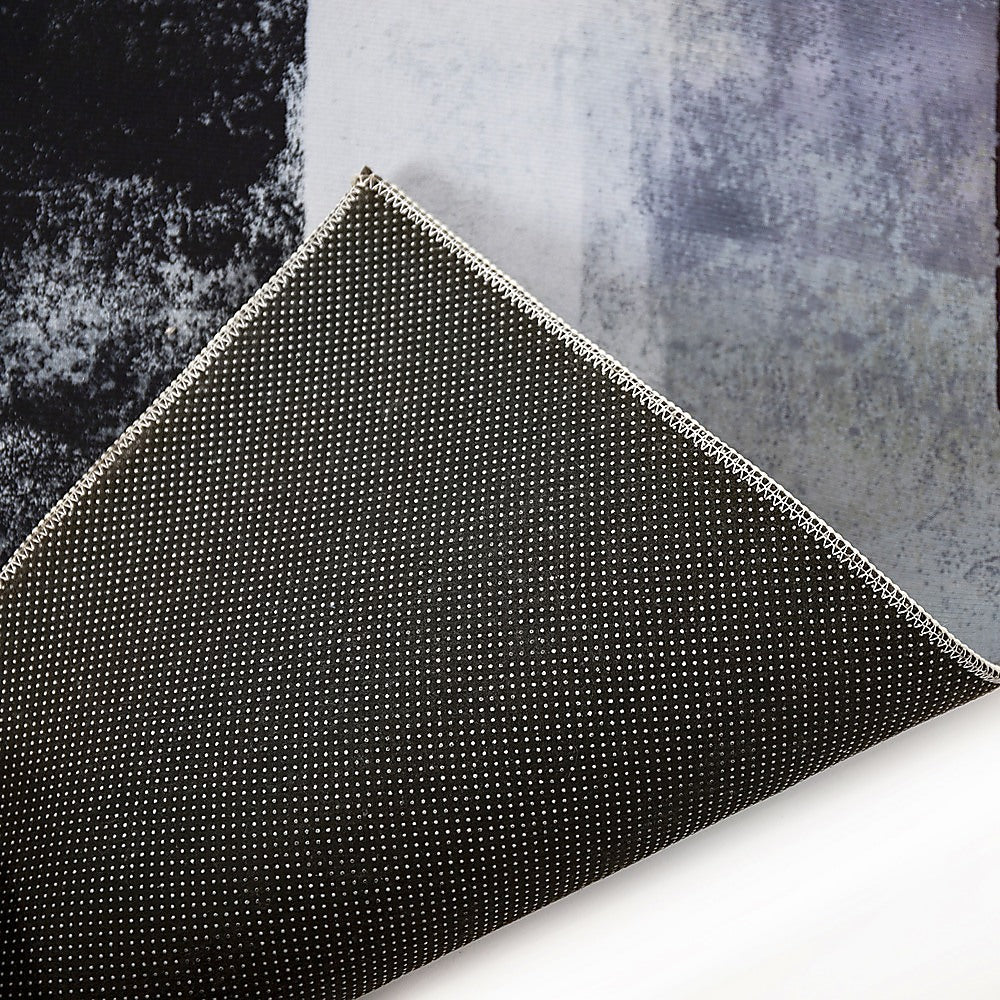 200x300cm Large Floor Blue Abstract Rug – Modern Area Carpet for Bedroom, Living Room, Lounge or Home Décor Mat-Furniture &gt; Office-PEROZ Accessories