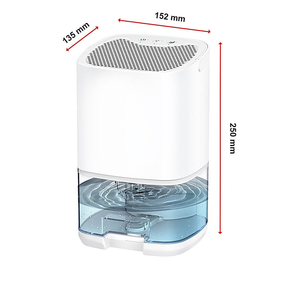 1000ML Mini Dehumidifier Portable Air Dryer Office Moisture Absorber Machine-Aroma Diffusers &amp; Humidifiers-PEROZ Accessories