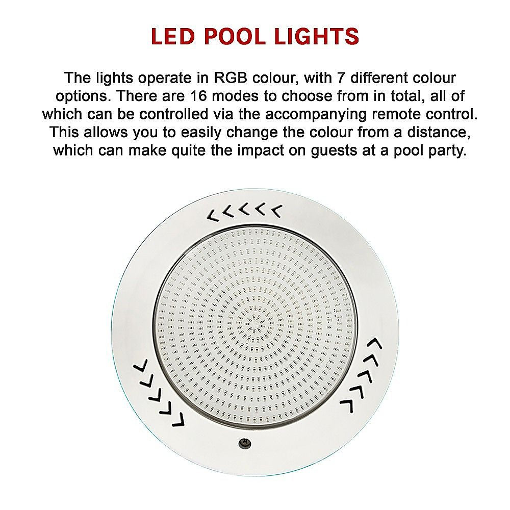 45w Swimming Pool Lights Led 12-32V Resin Filled Underwater Spa lamp-Home &amp; Garden > Garden Tools > Gardening Accessories-PEROZ Accessories