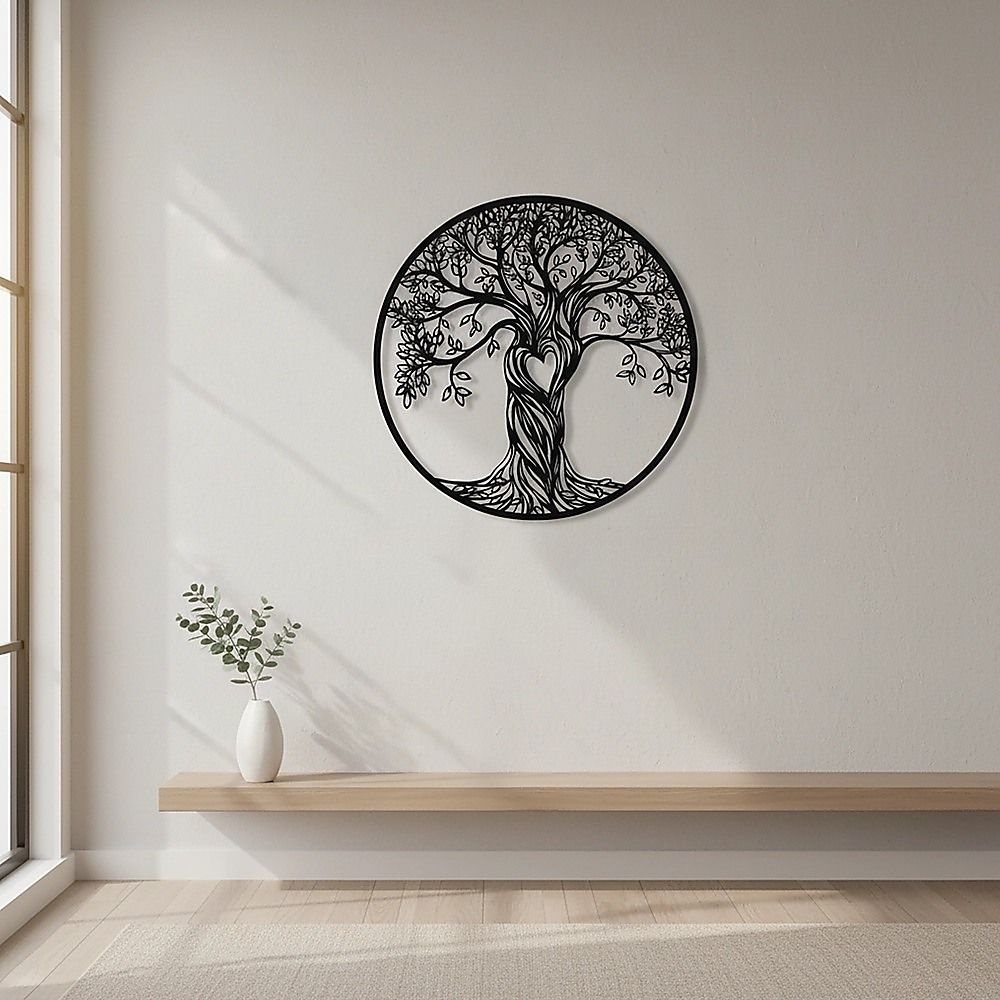 Tree Life Wall Decoration Metal Tree Wall Sculpture-Home &amp; Garden > Decor > Garden Ornaments-PEROZ Accessories