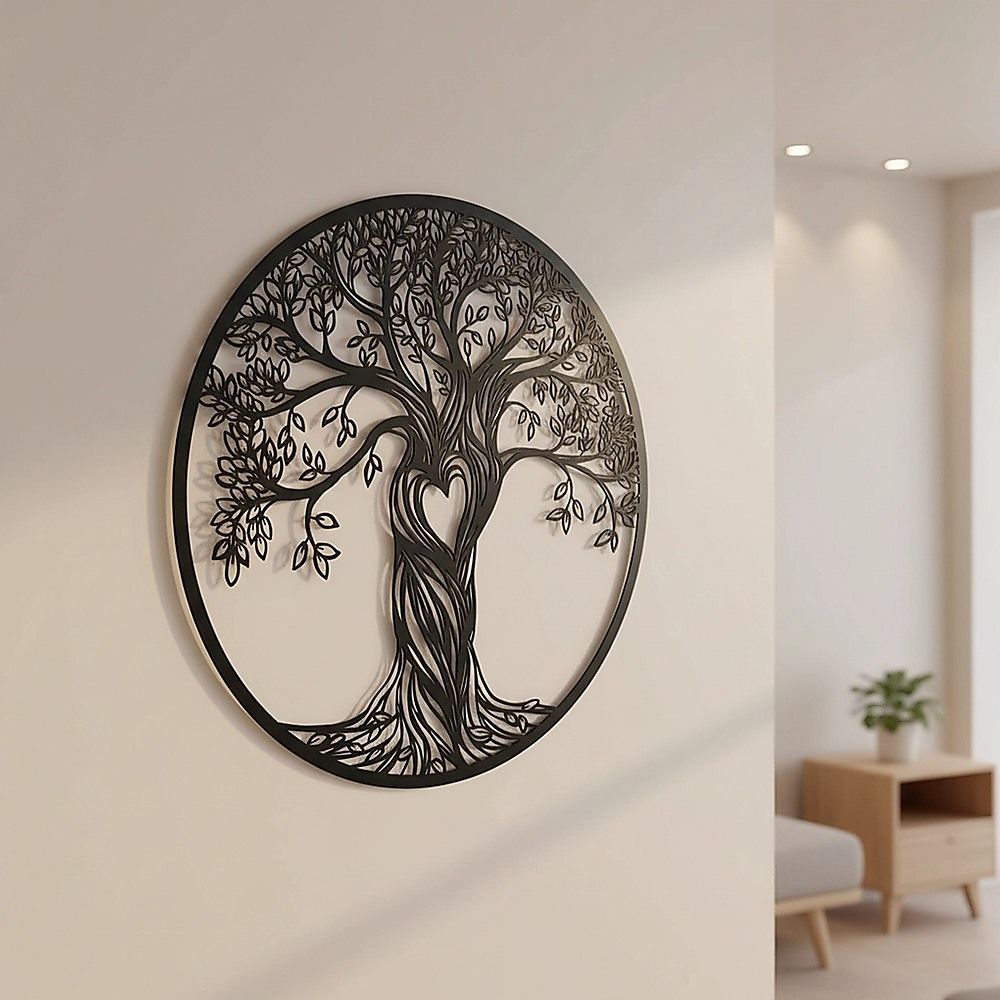 Tree Life Wall Decoration Metal Tree Wall Sculpture-Home &amp; Garden > Decor > Garden Ornaments-PEROZ Accessories