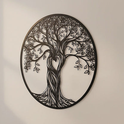 Tree Life Wall Decoration Metal Tree Wall Sculpture-Home &amp; Garden > Decor > Garden Ornaments-PEROZ Accessories