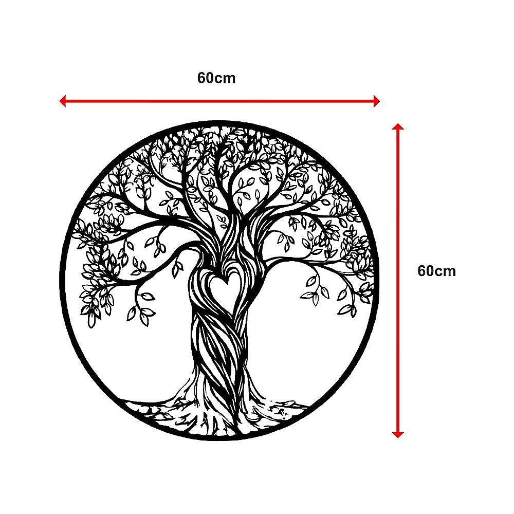 Tree Life Wall Decoration Metal Tree Wall Sculpture-Home &amp; Garden > Decor > Garden Ornaments-PEROZ Accessories