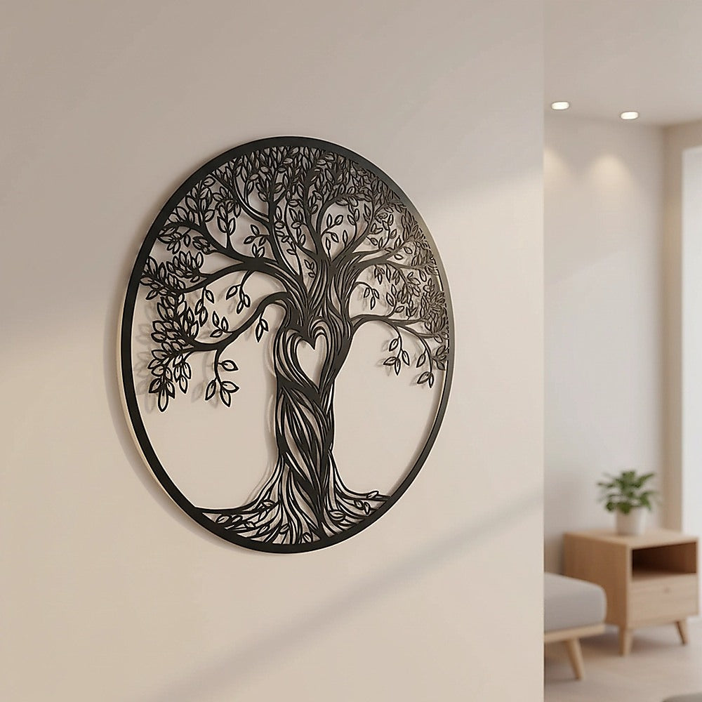 Tree Life Wall Decoration Metal Tree Wall Sculpture-Home &amp; Garden > Decor > Garden Ornaments-PEROZ Accessories