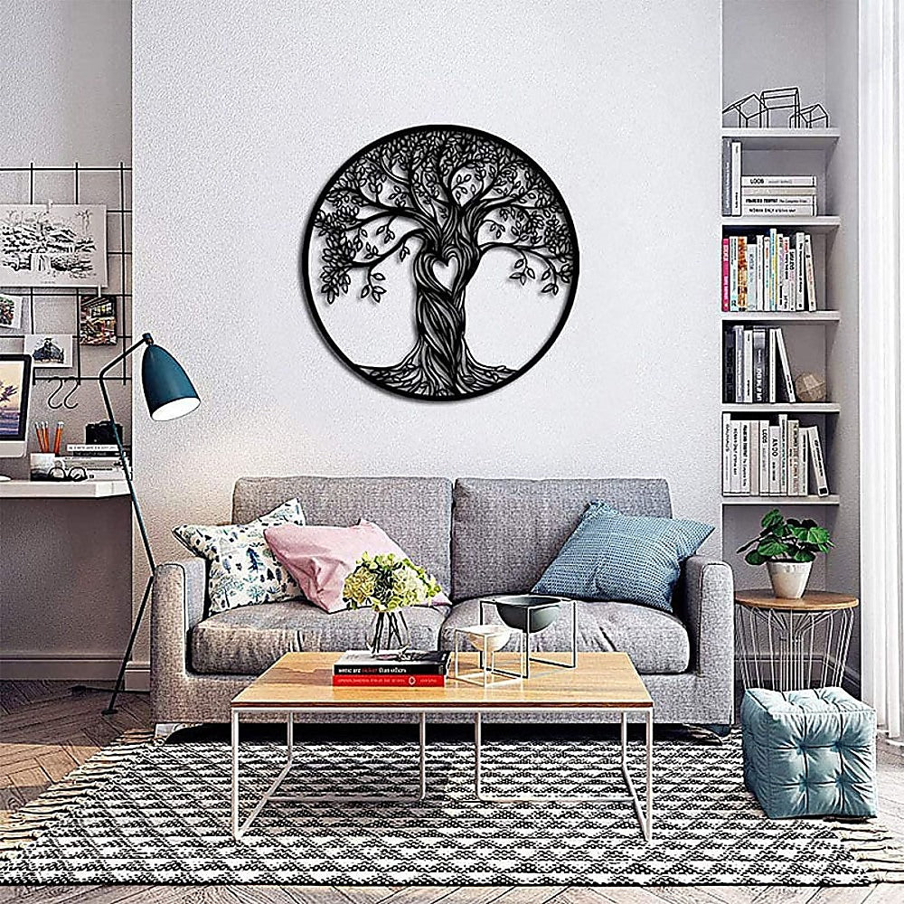 Tree Life Wall Decoration Metal Tree Wall Sculpture-Home &amp; Garden &gt; Decor &gt; Garden Ornaments-PEROZ Accessories