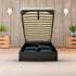 Gas Lift Bed Mechanism – Single Bed Frame with Wooden Slats-Furniture > Bedroom > Beds & Bed Frames-PEROZ Accessories