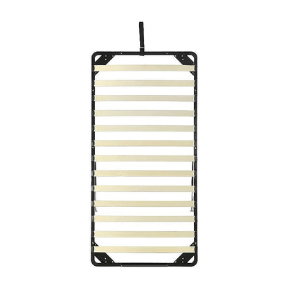 Gas Lift Bed Mechanism – Single Bed Frame with Wooden Slats-Furniture > Bedroom > Beds &amp; Bed Frames-PEROZ Accessories