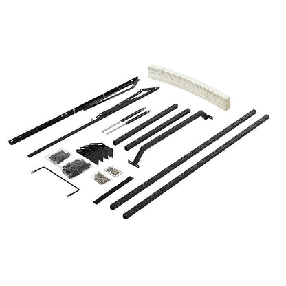 Gas Lift Bed Mechanism – Single Bed Frame with Wooden Slats-Furniture > Bedroom > Beds &amp; Bed Frames-PEROZ Accessories