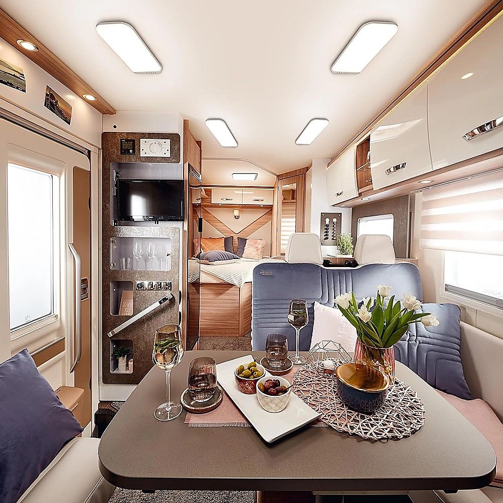 RV Caravan Interior LED Ceiling Light-Auto Accessories > Auto Accessories Others > Automotive Lights-PEROZ Accessories