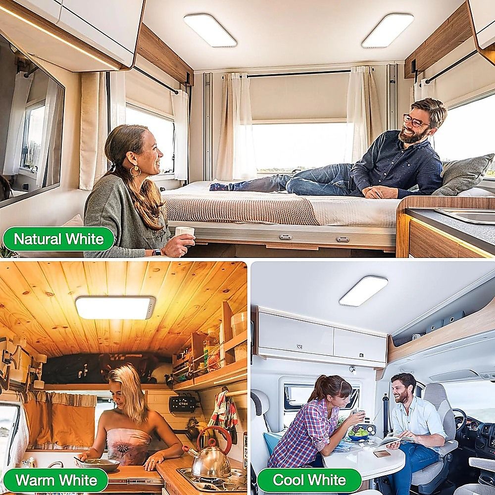 RV Caravan Interior LED Ceiling Light-Auto Accessories > Auto Accessories Others > Automotive Lights-PEROZ Accessories