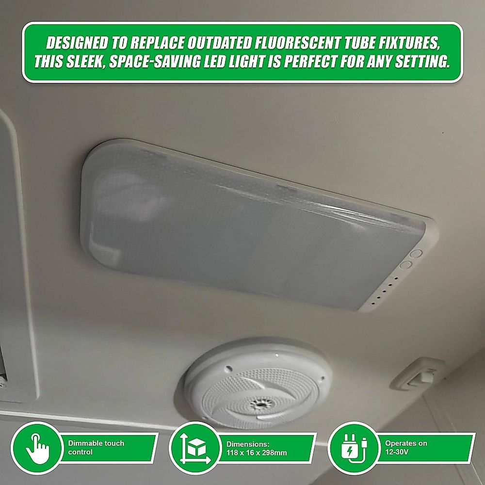 RV Caravan Interior LED Ceiling Light-Auto Accessories > Auto Accessories Others > Automotive Lights-PEROZ Accessories