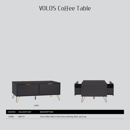 Volos Coffee Table-Furniture > Living Room > Coffee Tables-PEROZ Accessories
