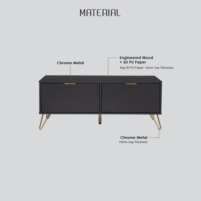 Volos Coffee Table-Furniture > Living Room > Coffee Tables-PEROZ Accessories