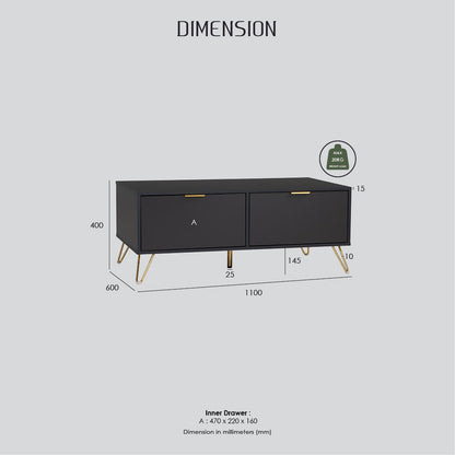 Volos Coffee Table-Furniture > Living Room > Coffee Tables-PEROZ Accessories